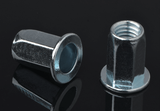 Cabeça plana de aço Full Hex Hex Body porca de porca aberta
