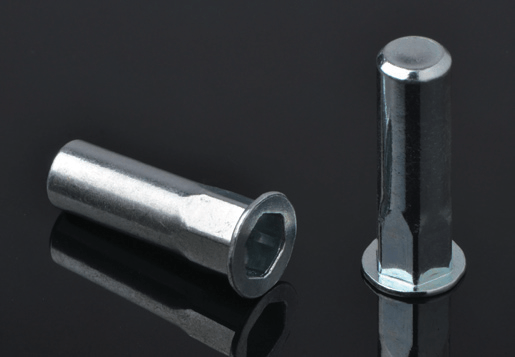 Aço da cabeça plana do corpo Interior-HEX Body Nut Fecht Fim Tipo